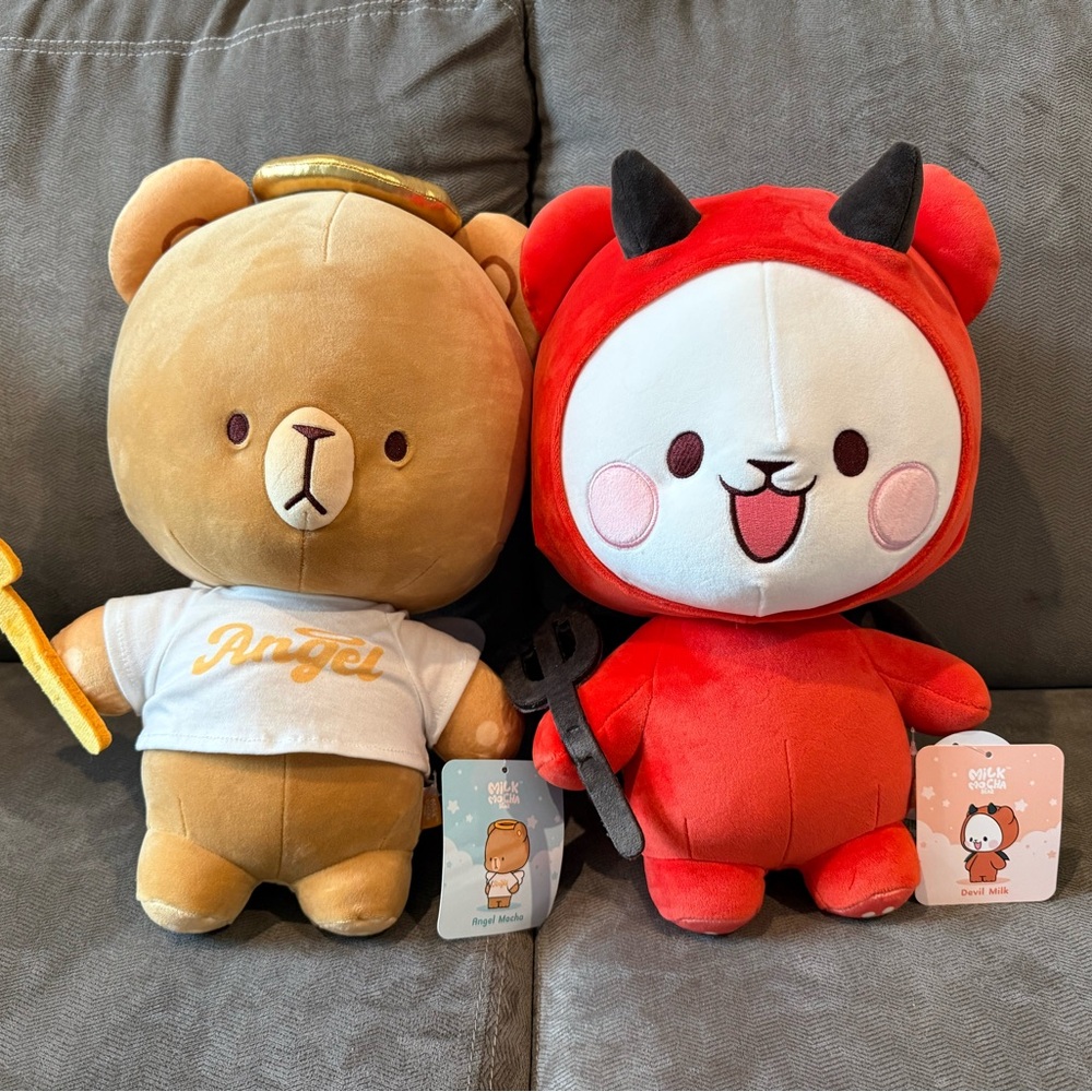 Milk and Mocha Angel and Devil